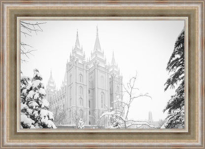 Salt Lake City High Key Snow