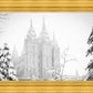 Salt Lake City High Key Snow
