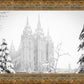 Salt Lake City High Key Snow