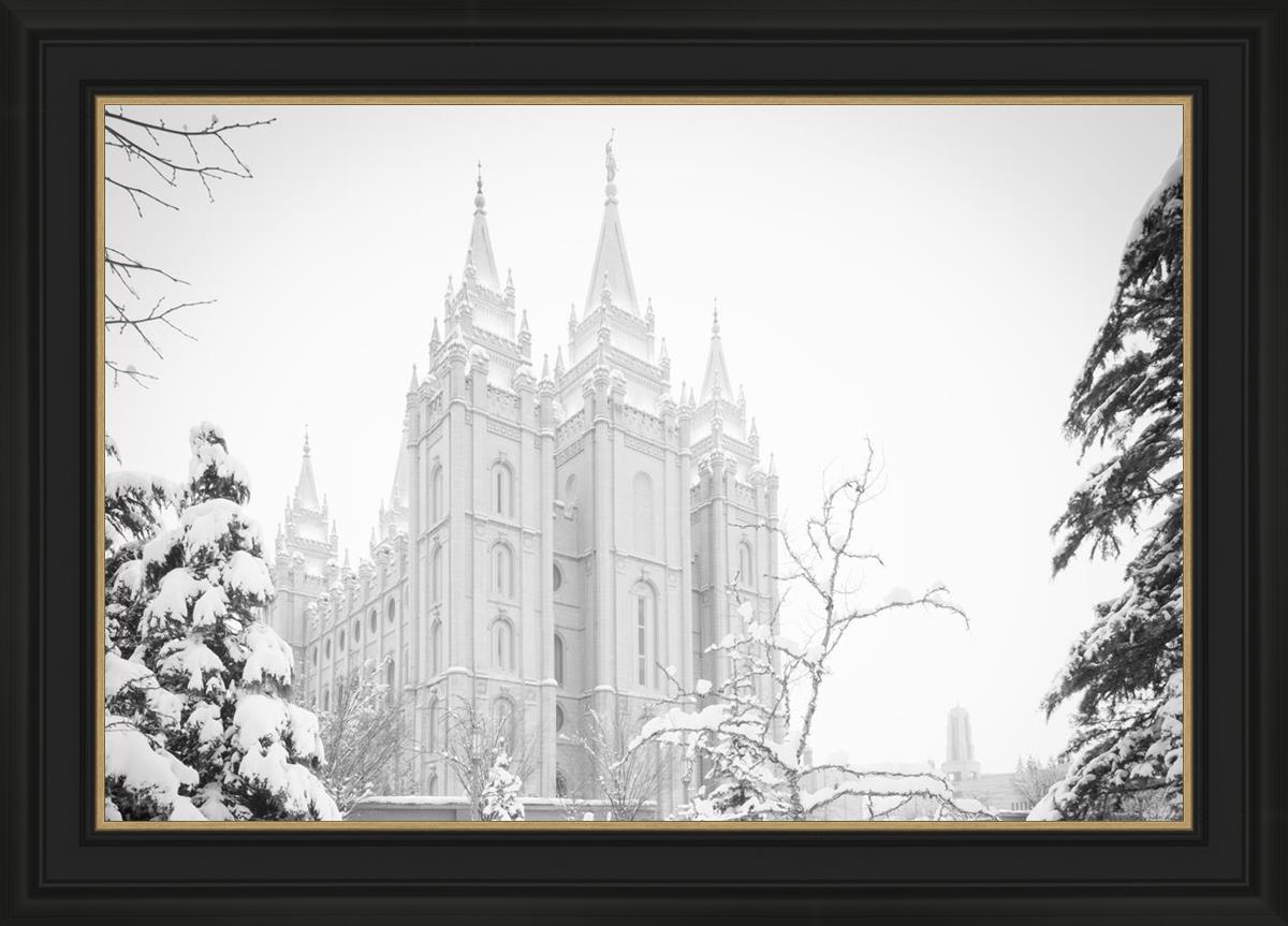 Salt Lake City High Key Snow