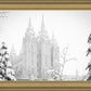 Salt Lake City High Key Snow