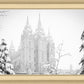 Salt Lake City High Key Snow