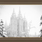 Salt Lake City High Key Snow