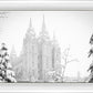 Salt Lake City High Key Snow