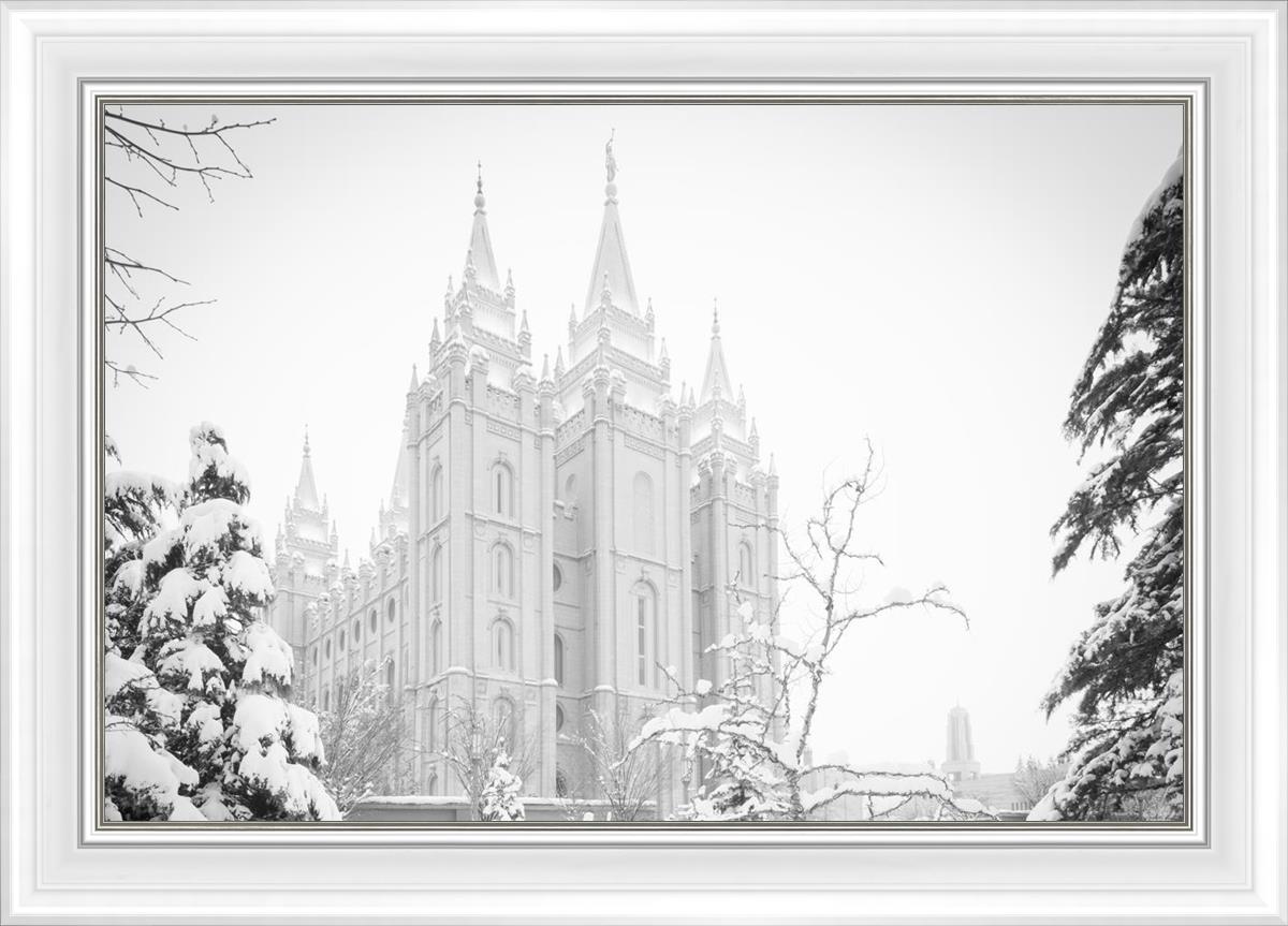 Salt Lake City High Key Snow