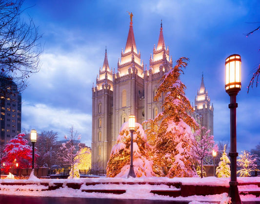 Salt Lake Christmas Temple