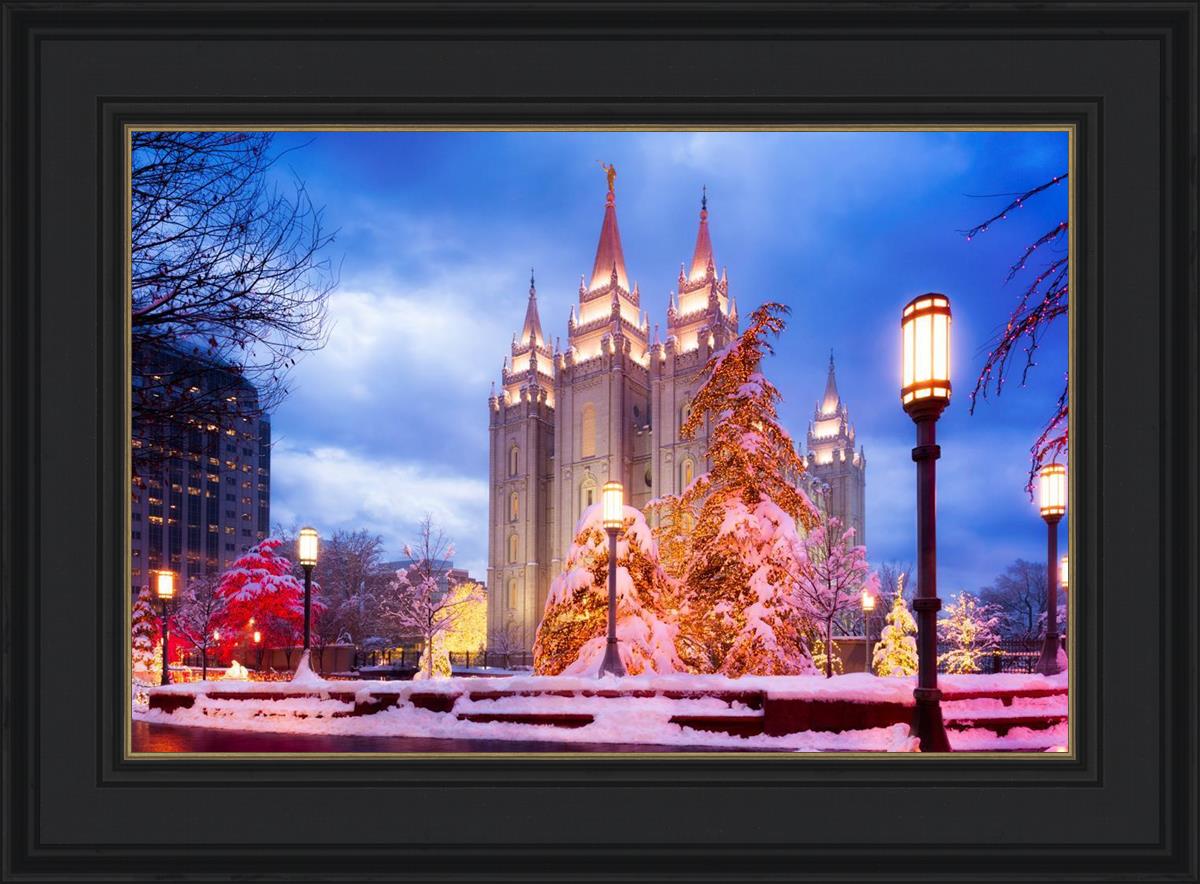 Salt Lake Christmas Temple