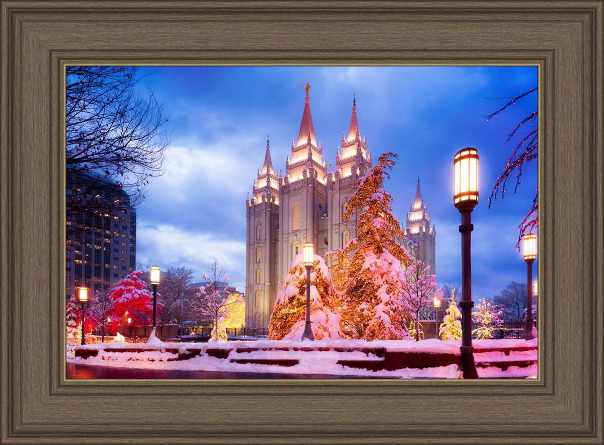 Salt Lake Christmas Temple