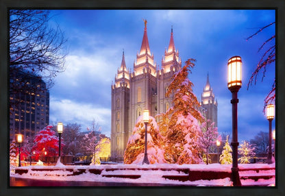 Salt Lake Christmas Temple