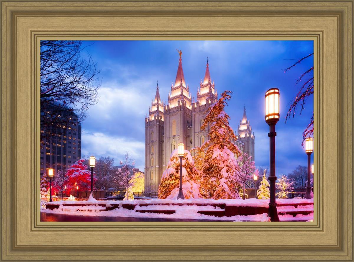 Salt Lake Christmas Temple