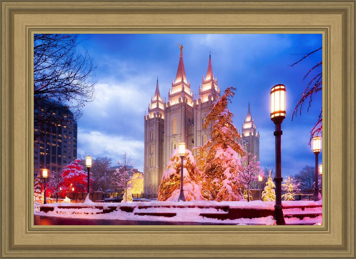 Salt Lake Christmas Temple