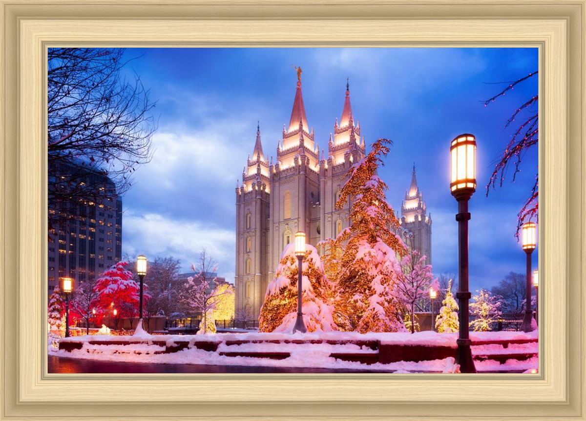 Salt Lake Christmas Temple