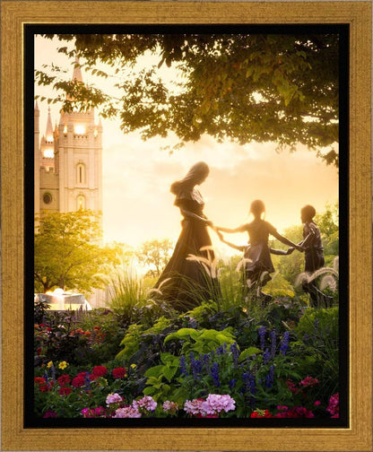 Temple Square Ring Around the Rosies