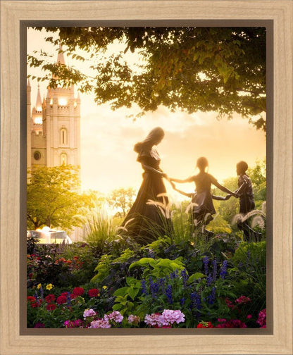 Temple Square Ring Around the Rosies