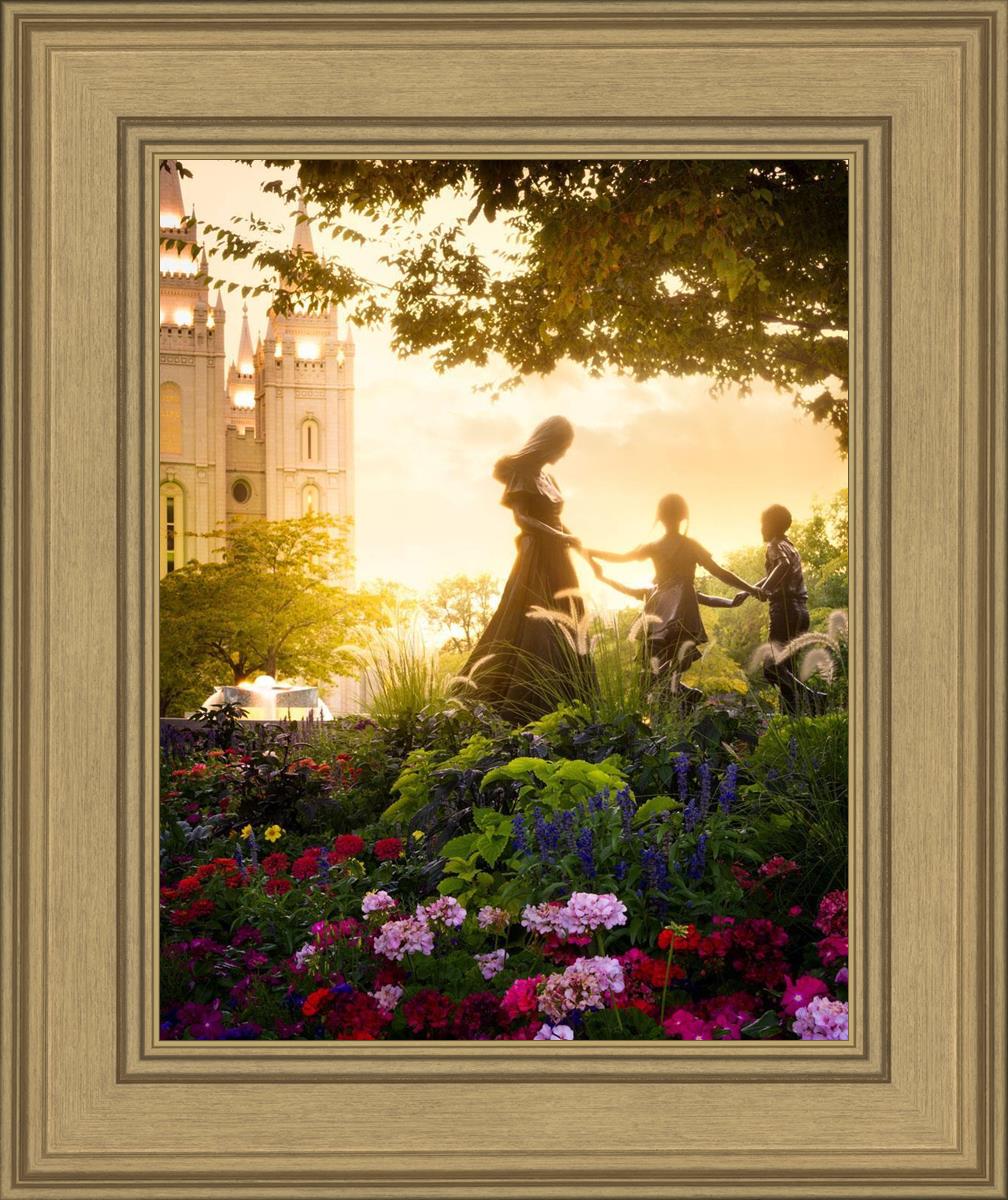Temple Square Ring Around the Rosies