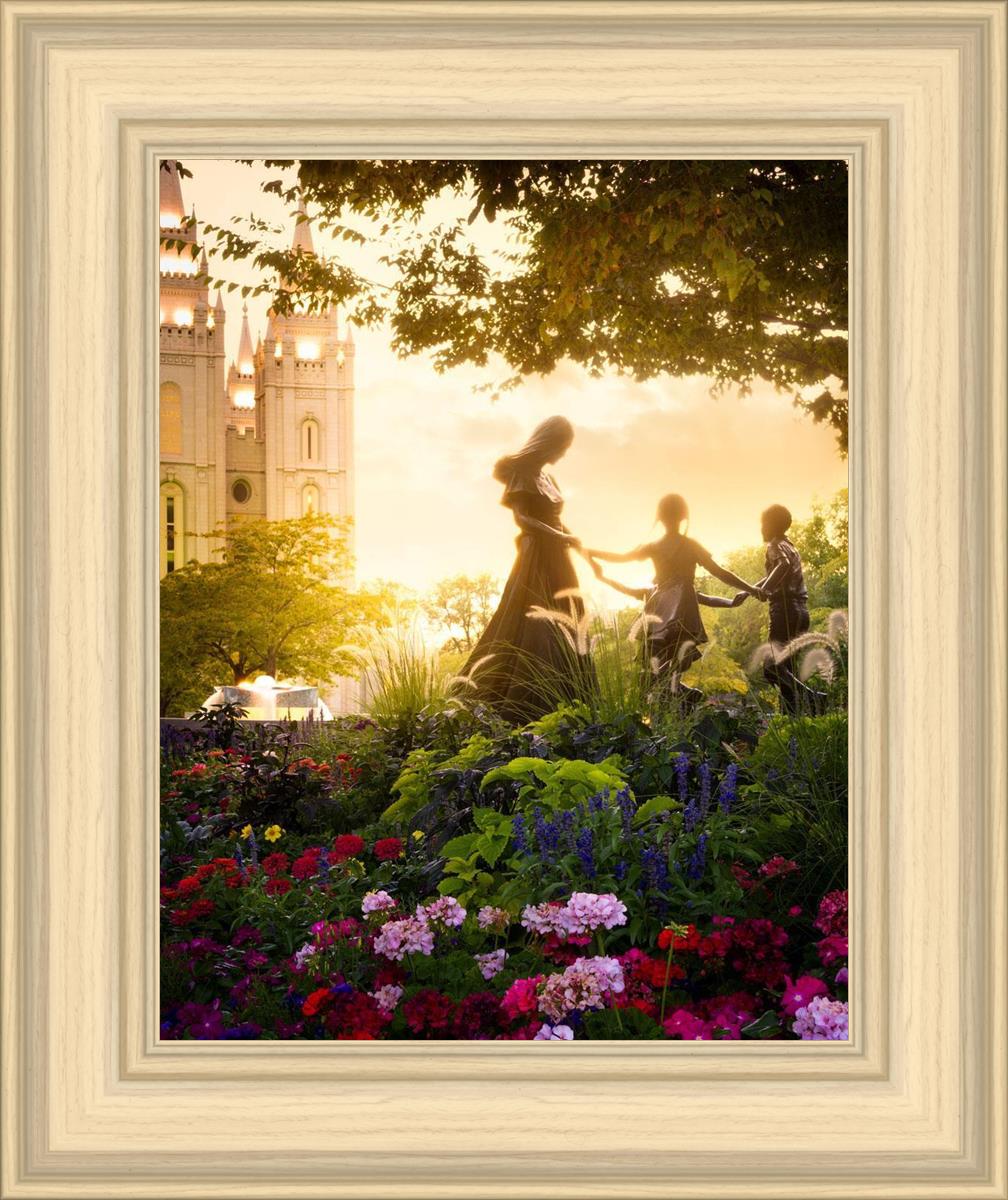 Temple Square Ring Around the Rosies