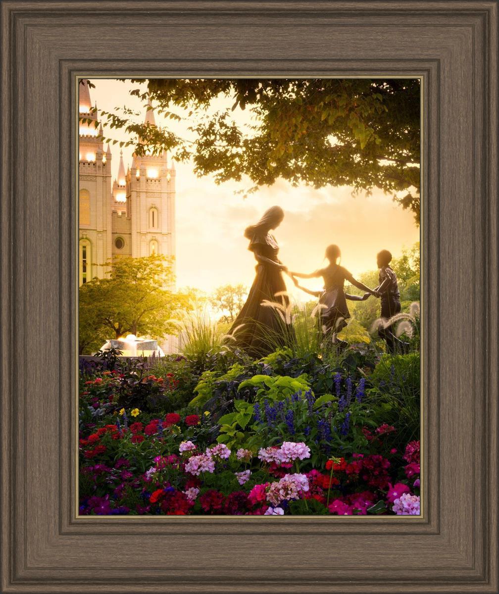 Temple Square Ring Around the Rosies