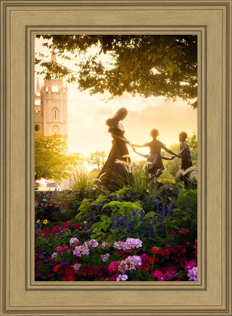 Temple Square Ring Around the Rosies