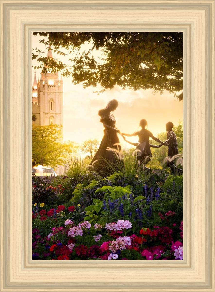 Temple Square Ring Around the Rosies