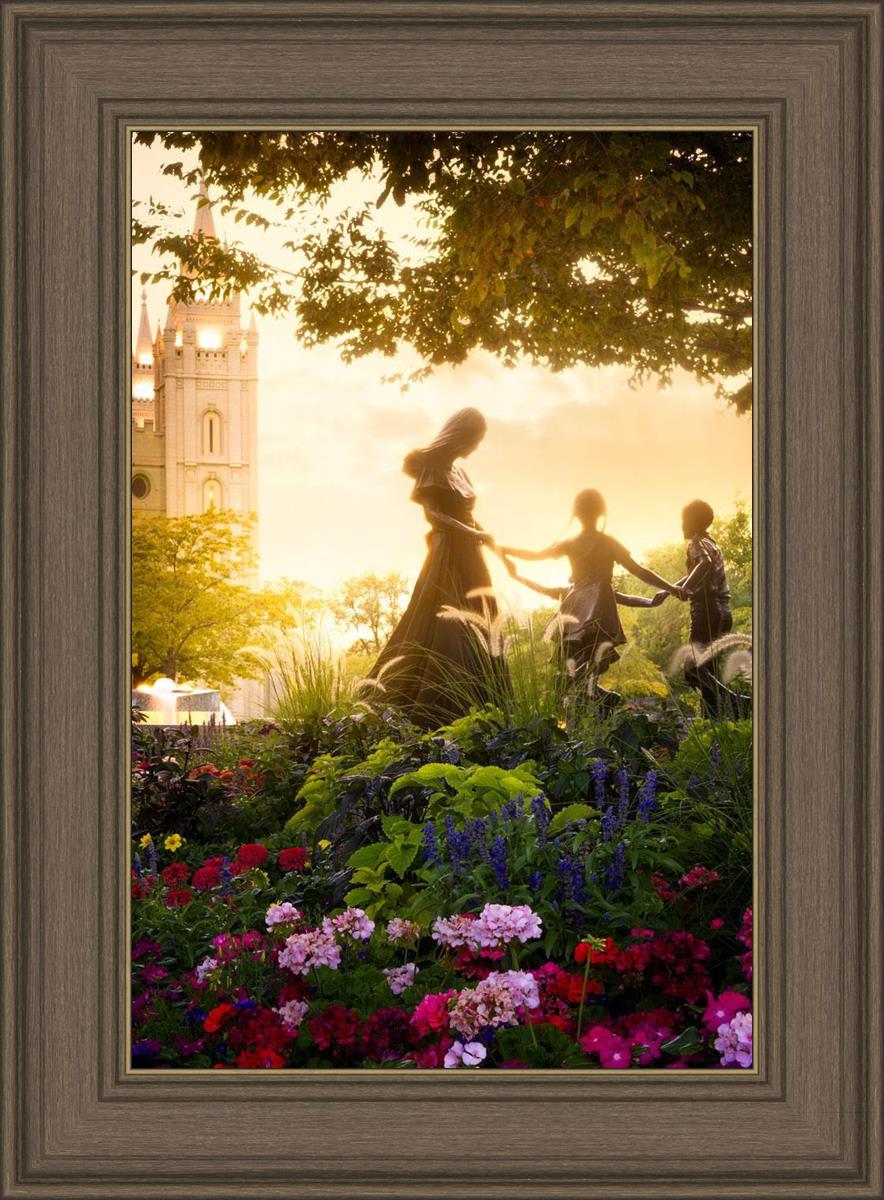 Temple Square Ring Around the Rosies
