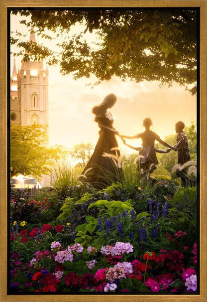 Temple Square Ring Around the Rosies