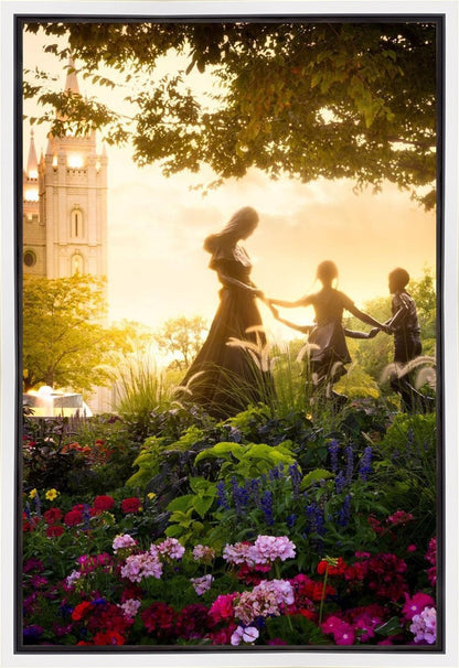 Temple Square Ring Around the Rosies