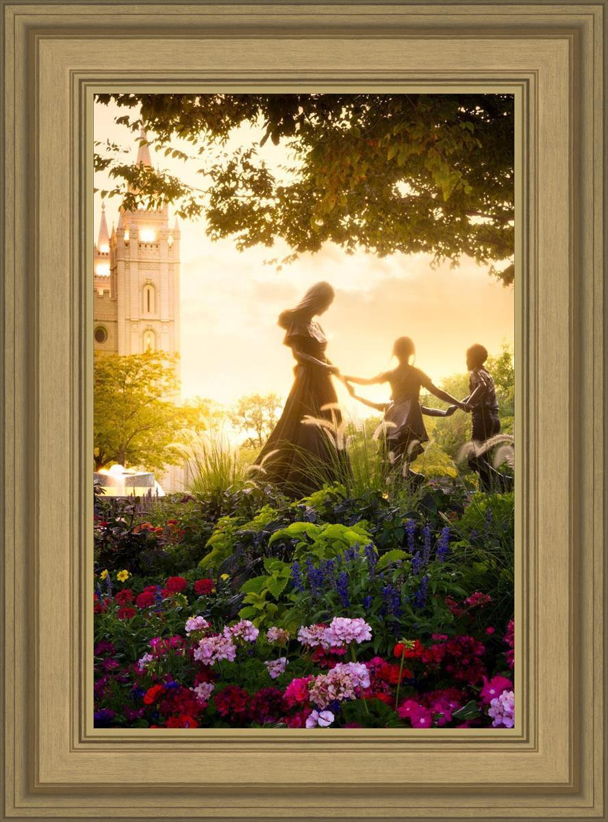 Temple Square Ring Around the Rosies