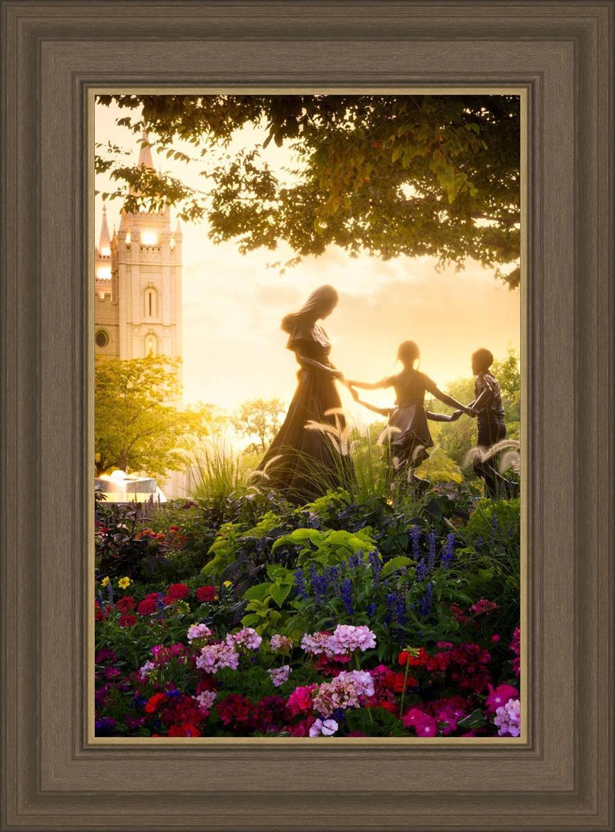 Temple Square Ring Around the Rosies