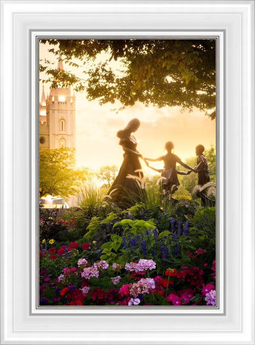 Temple Square Ring Around the Rosies