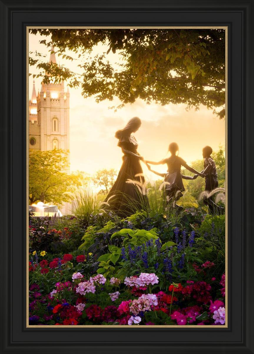 Temple Square Ring Around the Rosies