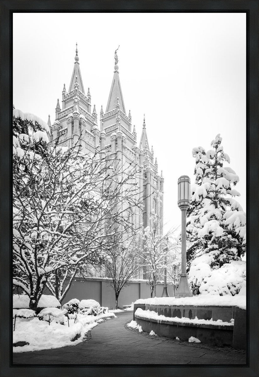 Salt Lake White Christmas Gallery Wrap