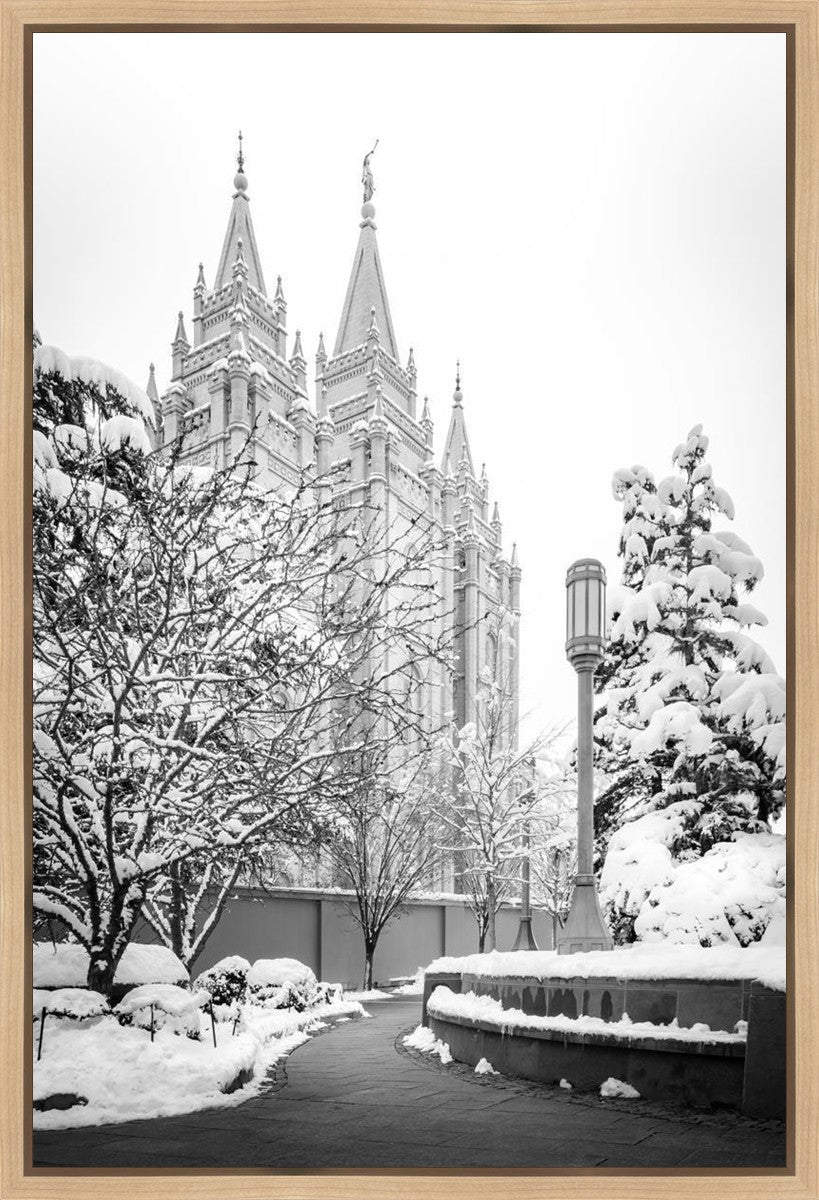 Salt Lake White Christmas Gallery Wrap