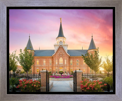 Provo City Center Gates to Heaven