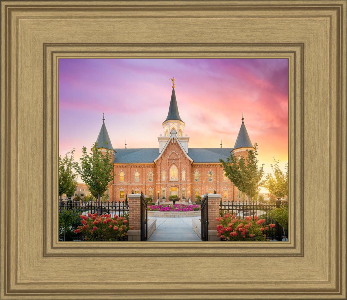 Provo City Center Gates to Heaven
