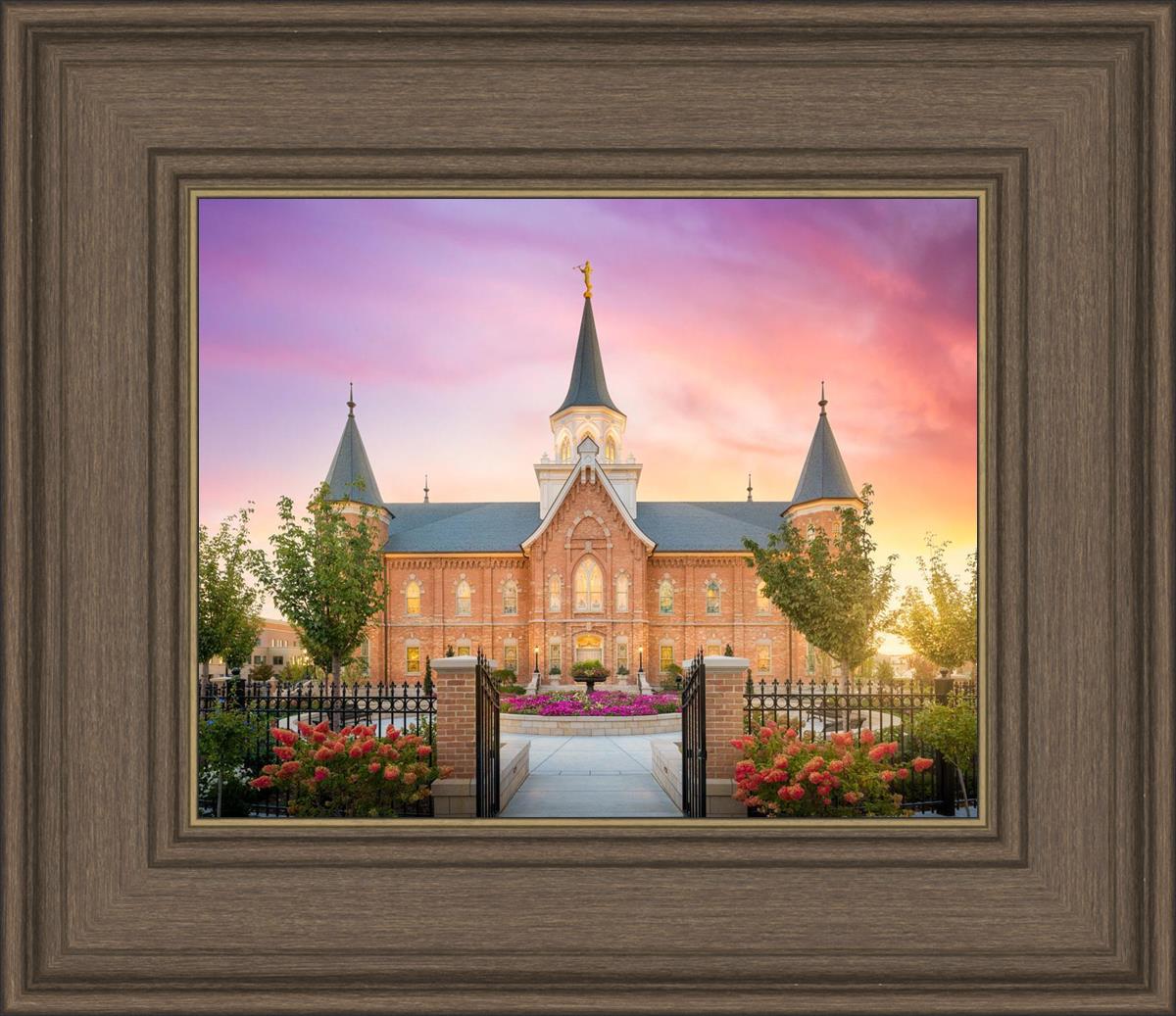 Provo City Center Gates to Heaven