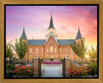 Provo City Center Gates to Heaven