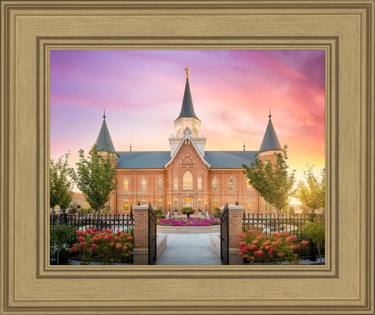 Provo City Center Gates to Heaven