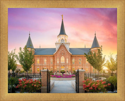 Provo City Center Gates to Heaven