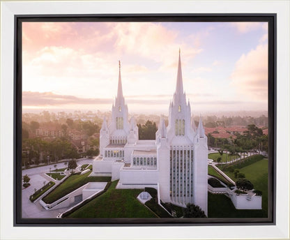 San Diego Morning Fog Aerial
