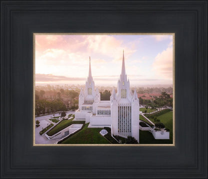 San Diego Morning Fog Aerial