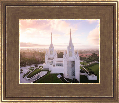 San Diego Morning Fog Aerial