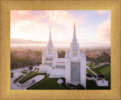 San Diego Morning Fog Aerial