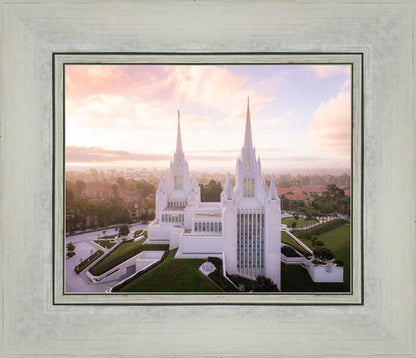 San Diego Morning Fog Aerial