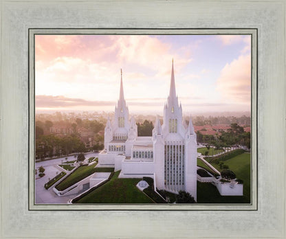 San Diego Morning Fog Aerial
