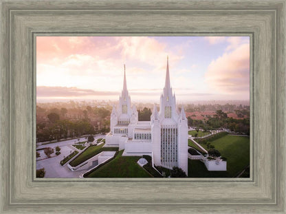 San Diego Morning Fog Aerial