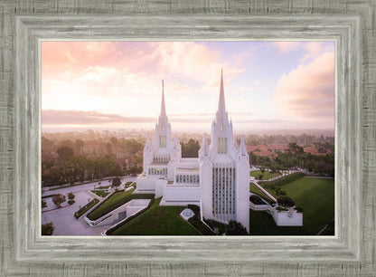 San Diego Morning Fog Aerial