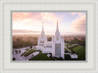 San Diego Morning Fog Aerial