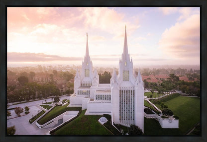 San Diego Morning Fog Aerial