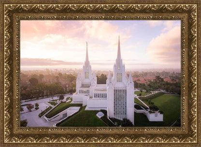 San Diego Morning Fog Aerial