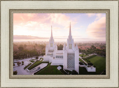 San Diego Morning Fog Aerial